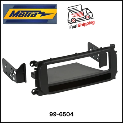 METRA 99-6504 /SINGLE DIN CAR RADIO DASH KIT FOR 1998-2010 CHRYSLER, DODGE, JEEP - Image 1 of 3