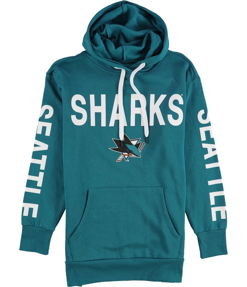 Sudadera con Capucha G-III Deportiva Mujer San Jose Sharks, Tiburones, M Foto 1 de 2
