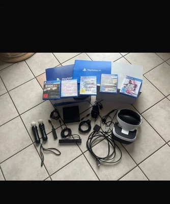 VR Brille PS4|PS5 Komplettset|Sony PlayStation 4|5|PSVR|+GRATIS VR SPIEL✅ - Bild 1 von 4