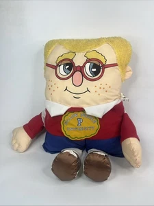 Vintage 1985 Pillow People University Joe Toy Huggable Plush Stuffed Animal - Picture 1 of 9