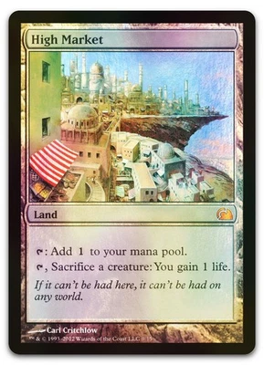 High Market #9 (Foil) (NM) From the Vault: Realms V12 Magic MTG - Image 1 of 2