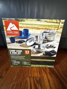 Ozark Trail, 22 - Piece Camp Cook Set (New) - Picture 1 of 6