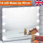Hollywood Make Up Mirror 14 LED Lights Adjustable 3 Mode Vanity Dressing Table