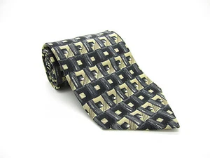 Corbata ZYLOS George Machado Multicolor Patrón Geométrico Impresa en Italia - Imagen 1 de 2