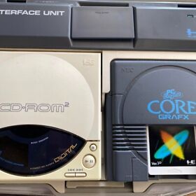 PC Engine CD-ROM2 System Interface Unit tested CORE GRAFX 