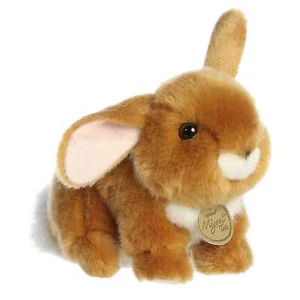 Aurora - Miyoni Tots - 8" Playful Baby Bunny Ginger Adorable Stuffed Animal - Picture 1 of 5
