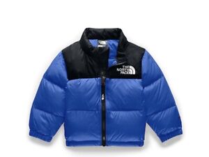 Toddlers The North Face Retro 1996 Nuptse Blue Puffer Jacket 2T BNWT Rare TNF
