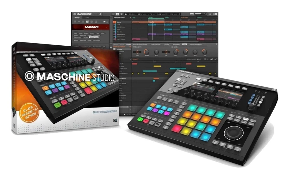 Maschine Studio With License Included And Box Native Instruments - Black - Image 1 of 1