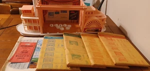 Vintage 1960s REMCO SHOWBOAT TOY STAGE, COMPLETE No BOX WITH PLAYBOOK - Picture 1 of 15