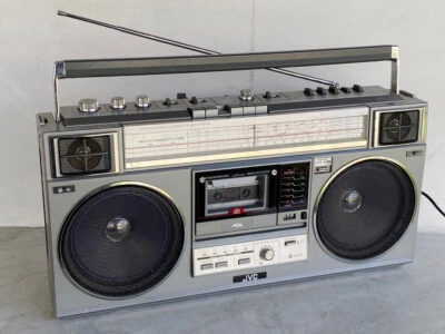 Vintage JVC Stereo Radio Ghettoblaster. Echo Biphonic Japan RC-M50JW - Bild 1 von 4
