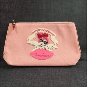 Olympia Le-Tan x Lancome Pouch bag Pink Cosmetics makeup - Picture 1 of 3