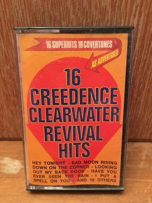 16 Creedence Clearwater Revival Hits~ Creedence Tape ~ Dutch MFG. Rare RAM Label - Image 1 of 2