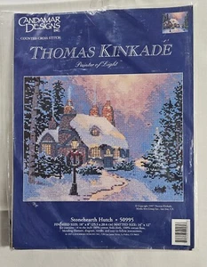 Thomas Kinkade Canamar Designs Cross Stitching "Painter Of Light" - Picture 1 of 2