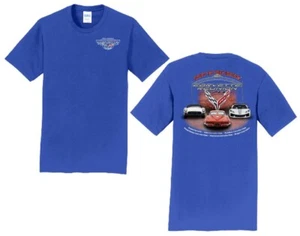 CORVETTE T-Shirt -MENS Corvette Reunion Back to the Bricks 70th Anniversary *NEW - Picture 1 of 10