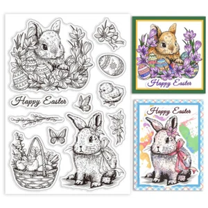 1sheet PVC Plastic Clear Stamps for Scrapbooking Photo Album tive Cards Making - Picture 1 of 7