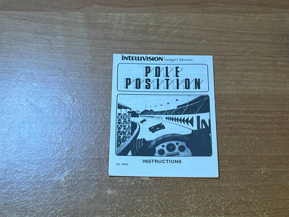 Intellivision BRAND NEW Manual : Pole Position - Image 1 of 3