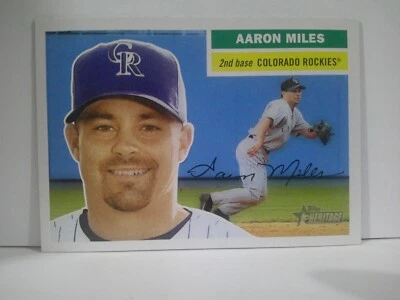 2005 Topps Heritage Aaron Miles #239 - Image 1 of 2