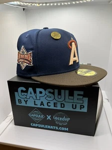 Capsule Mützen x New Era Exclusive Anaheim Angels Navy Nitro Größe 7 3/8 - Bild 1 von 5