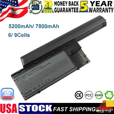 Batería de 6/9 celdas para Dell Latitude D620 D630 D631 D640 Precision serie M2300 Foto 1 de 4