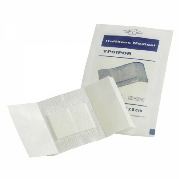 HOLTHAUS MEDICAL YPSIPOR Sterilverband HOLTHAUS Wundverband 10 x 10 cm 10 Stück