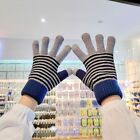 Women's Knitted Gloves Korean Style Mittens Plus Fleece Touch Screen Gloves