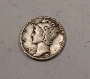 1931-S Merkur Groschen * sehr schön ss * 90% Silber * XD146 - Bild 1 von 2