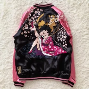 Karakuri Tamashii x Betty BOOP Jacket Sukajan Reversible JP XL (US L) - Picture 1 of 14