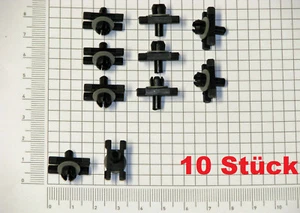 10 x Clips de abrazadera para moldura BMW E3 E21 02 NK nueva clase NUEVO - Imagen 1 de 1
