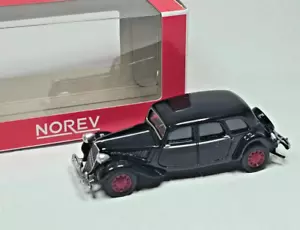 Citroen 15 Six 1939, Noir, NOREV, 1:64 - Picture 1 of 2