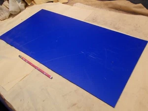 BLAUE EXPANDIERTE PVC KUNSTSTOFFPLATTE 1/8" x 12" x 24" Vakuum Tiefzieh Schaumstoffplatte  - Bild 1 von 1
