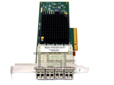 Adaptador de altura completa IBM 00ND468 PCIe3 4 puertos 10 GbE SR CCIN 2CE3 con SFP Foto 1 de 3