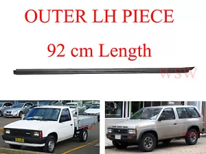LH Outer Door Weather Window Rubber Seal Belt For Nissan D21 Hardbody Pickup 86+ - Bild 1 von 9