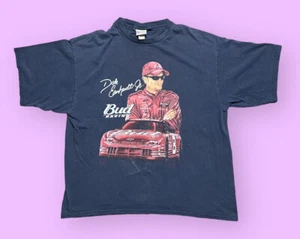 Camiseta vintage Y2K Dale Earnhardt Jr para hombre XL azul desvanecido de colección Nascar - Imagen 1 de 5