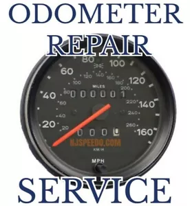 ODOMETER REPAIR SERVICE FOR 1976 TO 1989 PORSCHE 911 - Bild 1 von 1