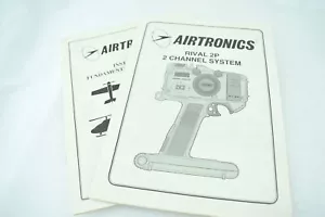 Vintage Airtronics Rival 2P Transmitter Radio Owners Manual Instruction Guide Tx - Picture 1 of 3