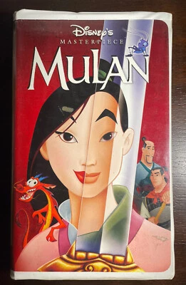 VHS Walt Disney Masterpiece Collection Mulan #12747 - Image 1 of 3