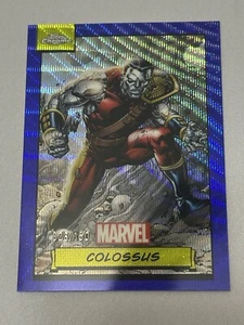 2024 Topps Chrome Marvel Blue Wave Prizm Colossus /150 - Picture 1 of 2