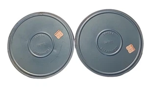 Lotto di 2 - Dipartimento di Zayre Bobina di pellicola vuota Store 8 mm e contenitore in metallo - dagli anni '60 - Foto 1 di 6