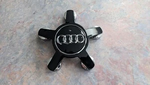 Black Wheel Center Cap Hub 4F0601165N for Audi A4 A5 A6 A7 A8 135mm - Bild 1 von 7