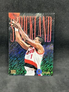 1995-96 SkyBox Xcited Rod Strickland #19 Portland Trail Blazers 2 - Picture 1 of 2