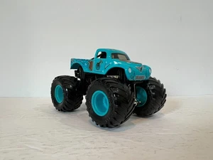 Hot Wheels Monster Truck - 1:64 - Whiplash - Teal/Brown - Picture 1 of 6