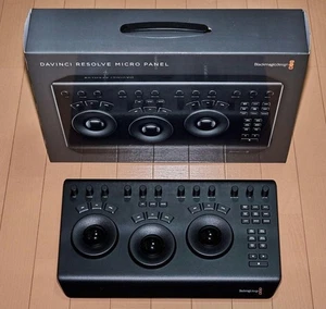 Blackmagic Design Davinci Resolve Micro Panel Black Tested w/Box Used - Picture 1 of 4