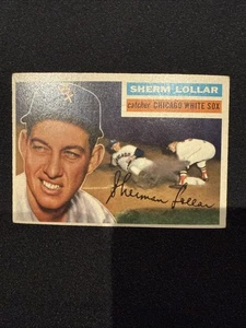 1956 Topps #243 Sherm Lollar Chicago White Sox - Imagen 1 de 2
