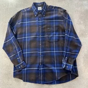 Faconnable Men’s Large Plaid Woven Flannel 100% Cotton - Picture 1 of 4