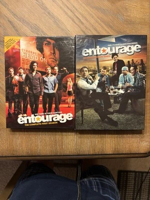 ENTOURAGE - THE COMPLETE FIRST (1) & SECOND (2) SEASON ONE/TWO HARDCASE DVD SET - Image 1 of 3