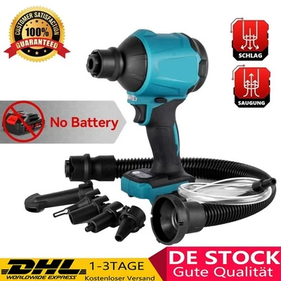 Akku Staubgebläse Staubsauger Pool Vakuumfunktion Bläser 200m/s Für Makita 18V - Bild 1 von 4