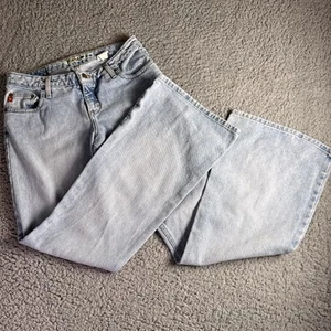Vintage Y2K Mudd Light Wash Flare Blue Low Rise Jeans Women’s Grunge Size 11 - Picture 1 of 8