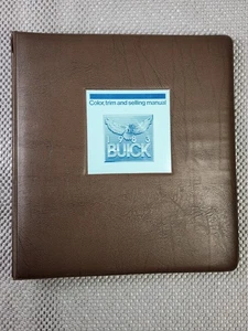 Buick 1983 color, recorte y venta manual distribuidor carpeta de 3 anillas buen estado - Imagen 1 de 21