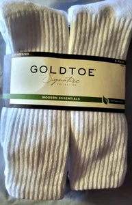 Cuscino cucitura piatta GOLDTOE Modern Essentials Signature Collection 6pz bianco crew - Foto 1 di 5