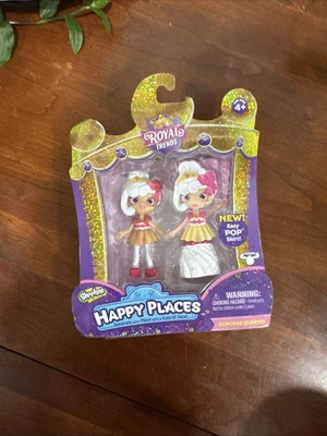 Shopkins Happy Places Cupcake Queenie  Royal Trends Pop Accessory  / NIP  - Image 1 of 4